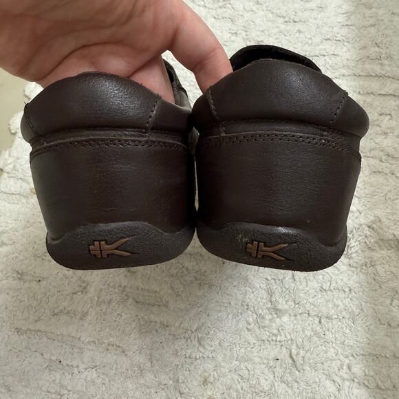 Kuru Kivi Brown Leather Slip On Loafers Casual Comfort Arch Support Brown Sz 9.5 - Picture 5 of 9